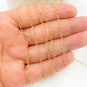 1608CGF. 14k Gold Filled Cable Chain